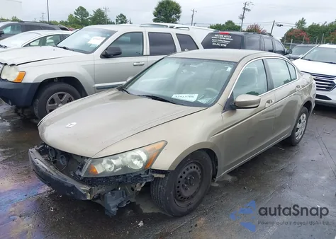 2009 Honda Accord 2.4 Lx из США, поврежденный, VIN 1HGCP263X9A096220